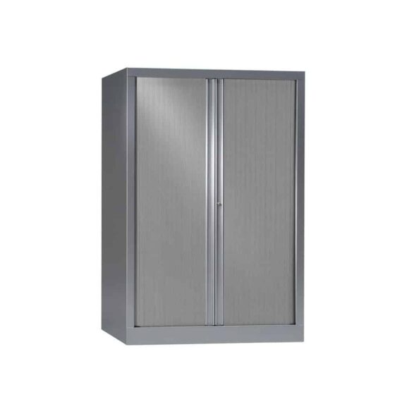 Armoire Série PLUS structure et rideaux aluminium h136 l100