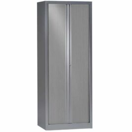 Armoire de bureau série PLUS aluminium h198 l80