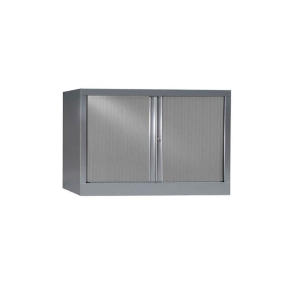 Armoire de bureau Série PLUS structure et rideaux aluminium h70 l120