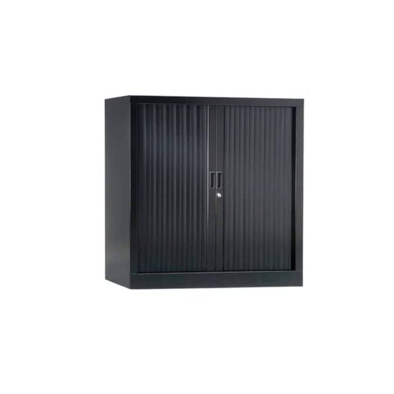 Armoire de bureau Série A anthracite h100 l100