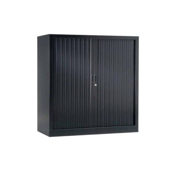 Armoire de bureau Série A anthracite h120 l120