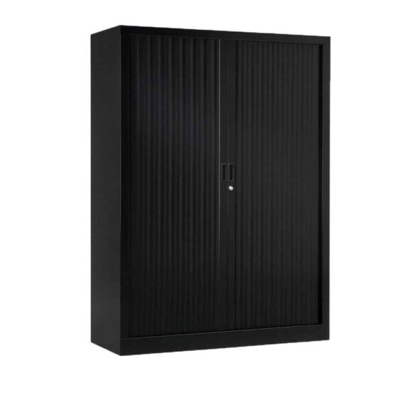 Armoire de bureau Série A NOIR h160 l120