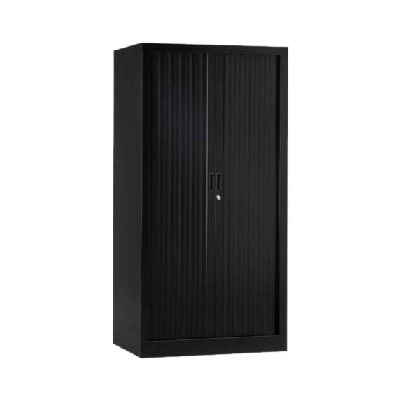 Armoire de bureau Série A noir h160 l80