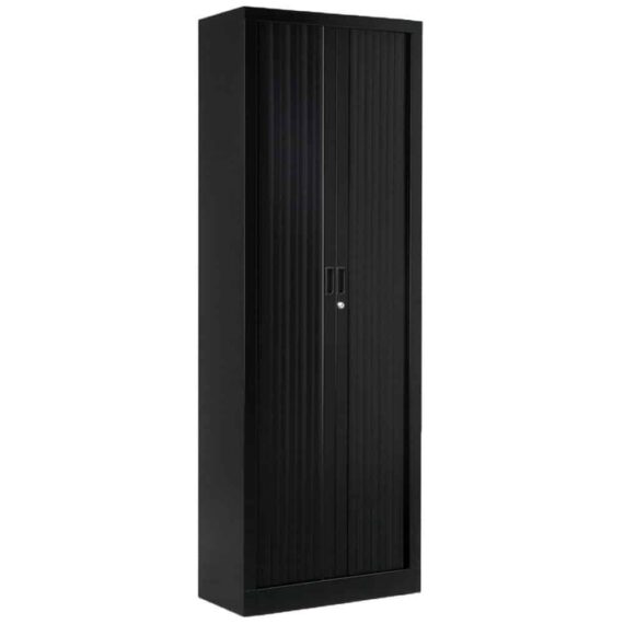 Armoire de bureau Série A noir h198 l60