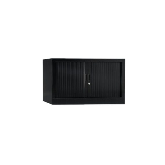 Armoire de bureau Série A noir h44 l100