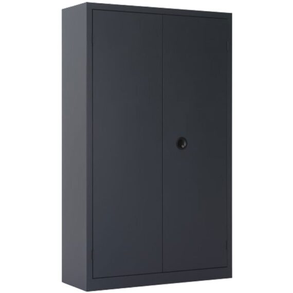 Armoire à portes battantes anthracite 198 x 120