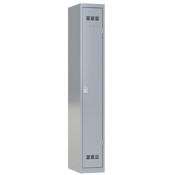 Vestiaire de bureau 1 case aluminium