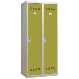 porte cintre dans un vestiaire industrie propre