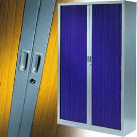 armoire metallique serie fun jaune bleu