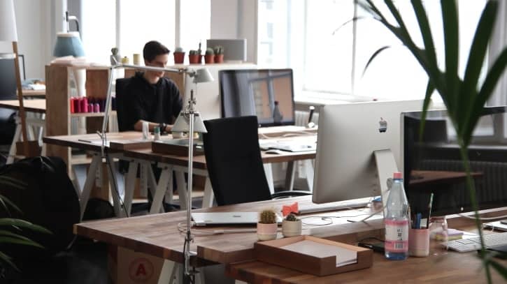 Gain espace bureau