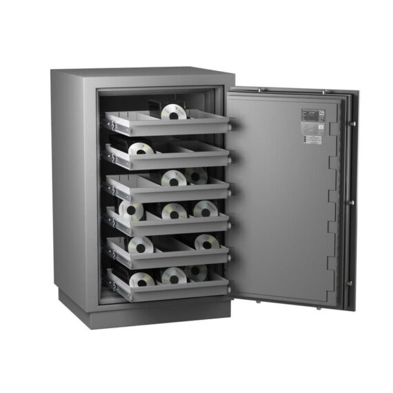 Armoire forte ignifuge magnetique MEDIA DUO 2175 2h Classe 2
