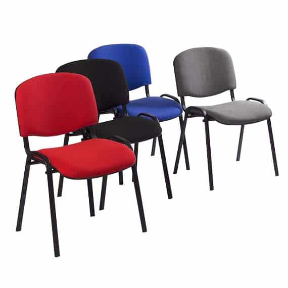 Chaise visiteur tissu